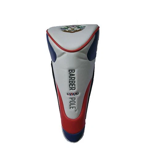 2021 New Golf Headcover White Driver PU Leather Club Cover Custom Logo